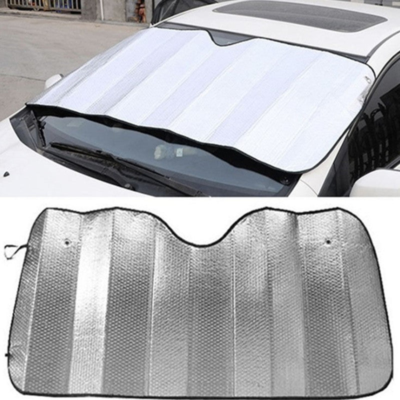 foldable car windshield sun shade (UV heat block)
