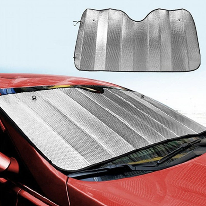 foldable car windshield sun shade (UV heat block)