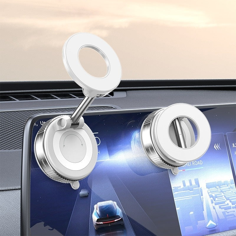 Magnetic Car Phone Holder (Vacuum suction 360 rotate)
